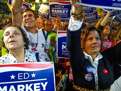 Markey supporters