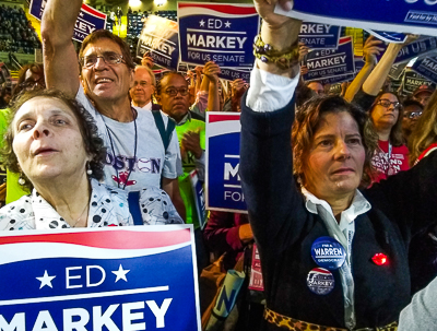 Markey supporters