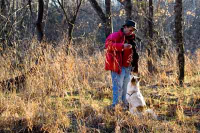 Jerry and Keren, Eno River NC, Copyright 2004 Ari Halberstadt