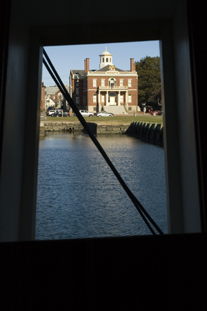 Salem Custom House from Friendship  Copyright 2006 Jerry Halberstadt